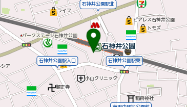 QBハウス エミオ石神井公園店の地図画像