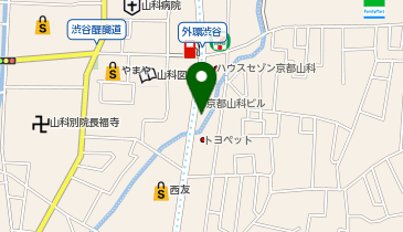 QBハウス 山科店の地図画像