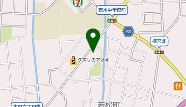 からあげ専門店 鶏笑 野々市店の地図画像