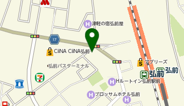 からあげ専門店 鶏笑 弘前店の地図画像