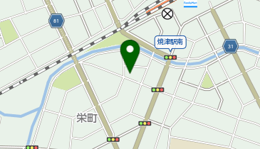からあげ専門店 鶏笑 焼津駅前店の地図画像