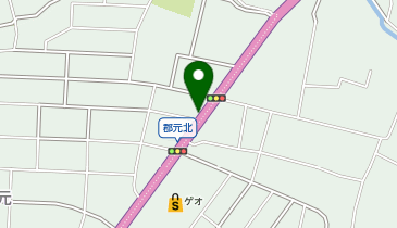 からあげ専門店 鶏笑 都城店の地図画像