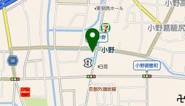 からあげ専門店 鶏笑 山科小野店の地図画像
