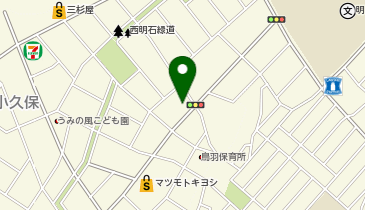 からあげ専門店 鶏笑 西明石店の地図画像