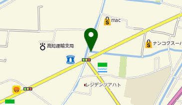 からあげ専門店 鶏笑 高知大津店の地図画像