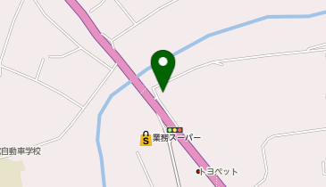 からあげ専門店 鶏笑 築館店の地図画像