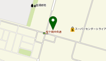 からあげ専門店 鶏笑 釧路益浦店の地図画像