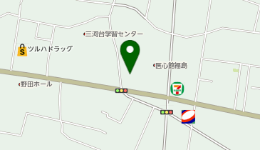 からあげ専門店 鶏笑 福島中央店の地図画像