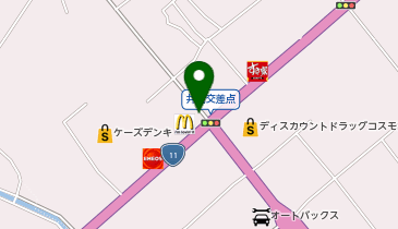 からあげ専門店 鶏笑 四国中央店の地図画像