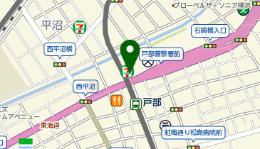 からあげ専門店 鶏笑 横浜戸部店の地図画像