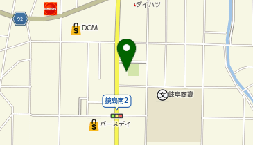 からあげ専門店 鶏笑 岐阜鏡島店の地図画像