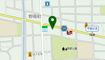 からあげ専門店 鶏笑 名西店の地図画像