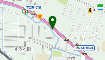 からあげ専門店 鶏笑 香芝五位堂店の地図画像