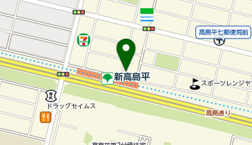 からあげ専門店 鶏笑 高島平店の地図画像