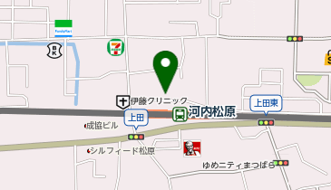 ヴィラ河内松原駅前店の地図画像