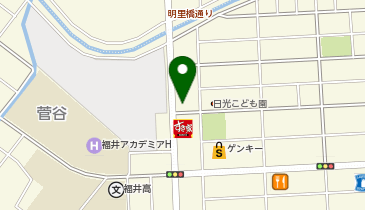 ヴィラ福井日光店の地図画像