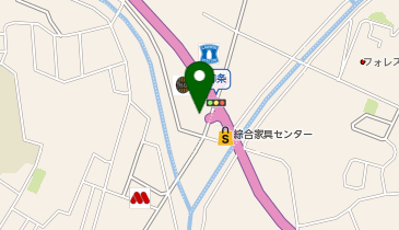 ヴィラ東広島店の地図画像