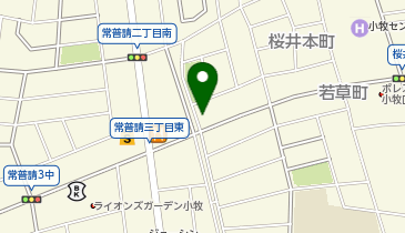 ヴィラ小牧店の地図画像