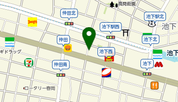 ヴィラ池下店の地図画像