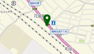 ヴィラ西明石店の地図画像