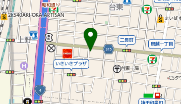 ヴィラ秋葉原店の地図画像