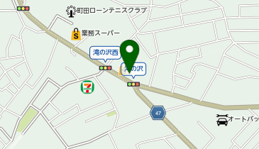 ヴィラ町田店の地図画像