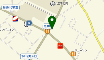 ヴィラ八王子楢原店の地図画像