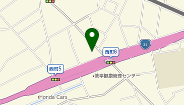 ヴィラ美濃加茂店の地図画像