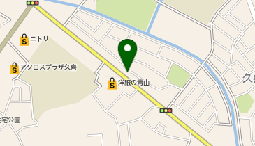 ヴィラ久喜店の地図画像