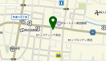 ヴィラ島田本通店の地図画像