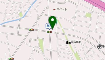 ヴィラ熊谷店の地図画像