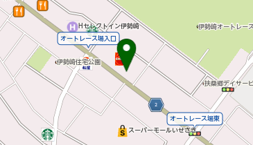 ヴィラ伊勢崎店の地図画像
