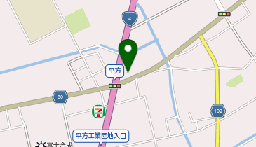 ヴィラ越谷店の地図画像