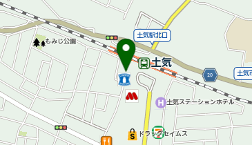 ヴィラ土気駅前店の地図画像
