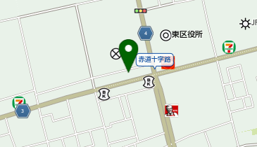 ヴィラ新潟東店の地図画像