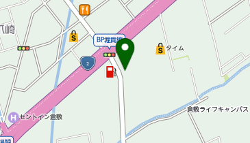 ヴィラ玉島店の地図画像