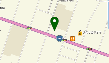 ヴィラ三条店の地図画像