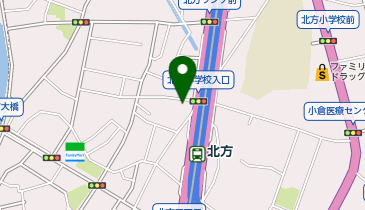 ヴィラ小倉北方店の地図画像