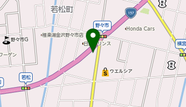 ヴィラ野々市店の地図画像
