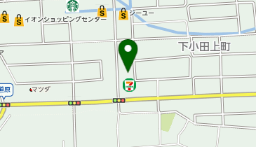 ヴィラ焼津店の地図画像