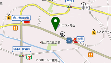 デ・アイム 亀山の地図画像