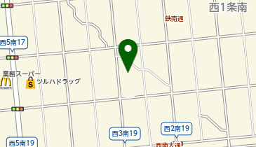 デ・アイム 帯広の地図画像