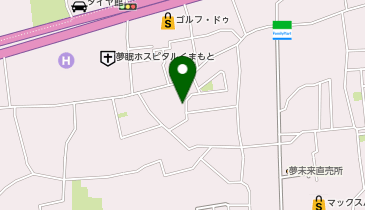 デ・アイム 熊本南の地図画像