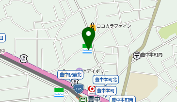 デ・アイム 豊中の地図画像