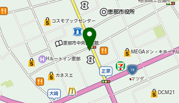 デ・アイム 恵那の地図画像