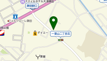 デ・アイム 瀬田の地図画像