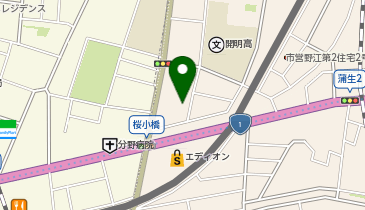 デ・アイム 京橋の地図画像