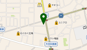 デ・アイム 四街道の地図画像