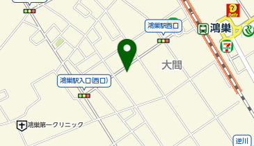 デ・アイム 鴻巣の地図画像