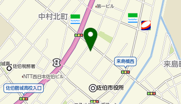 デ・アイム 佐伯の地図画像